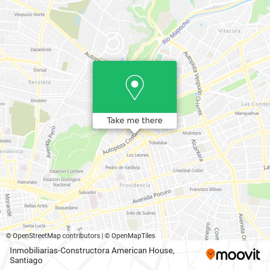 Inmobiliarias-Constructora American House map