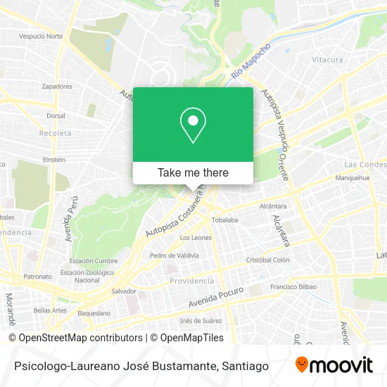 Psicologo-Laureano José Bustamante map