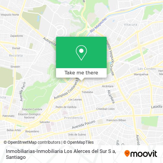 Inmobiliarias-Inmobiliaria Los Alerces del Sur S a map