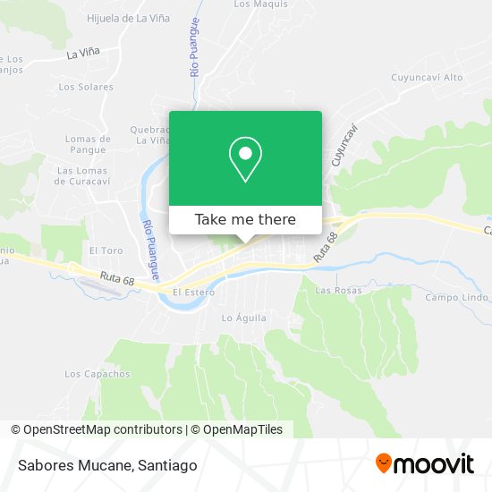 Sabores Mucane map