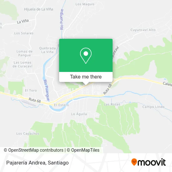 Pajarería Andrea map