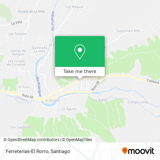Ferreterias-El Rorro map