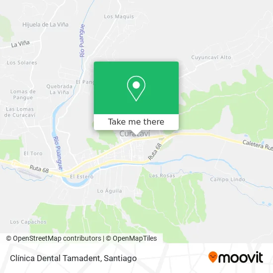 Clínica Dental Tamadent map