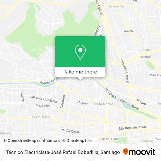 Mapa de Técnico Electricista-José Rafael Bobadilla