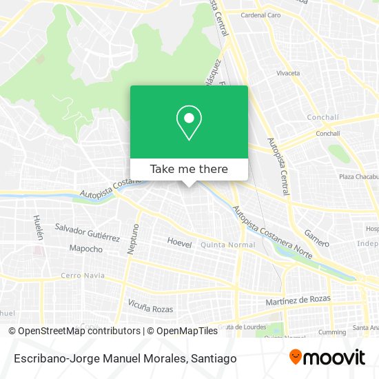 Mapa de Escribano-Jorge Manuel Morales