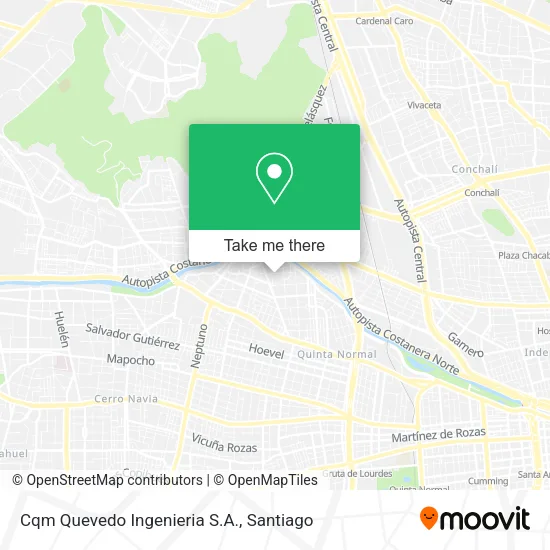 Cqm Quevedo Ingenieria S.A. map
