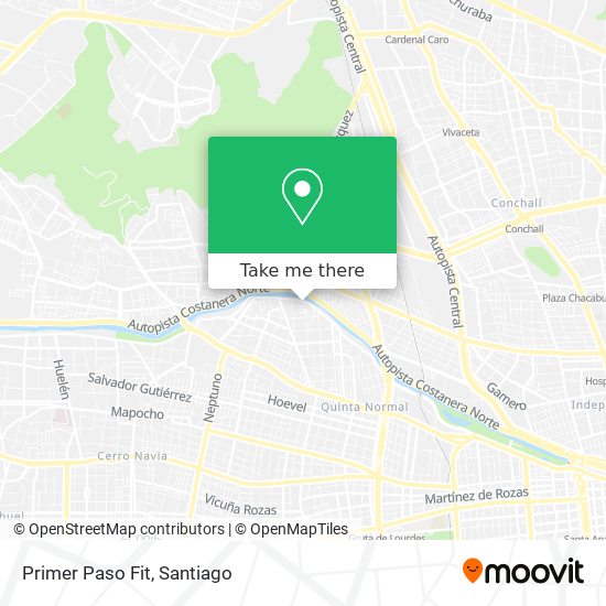 Mapa de Primer Paso Fit