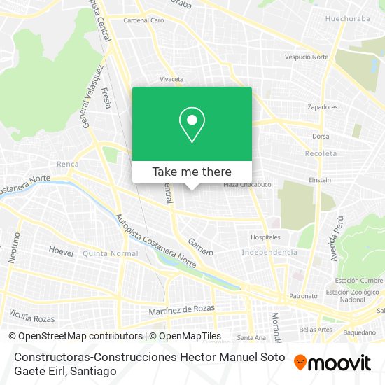 Constructoras-Construcciones Hector Manuel Soto Gaete Eirl map