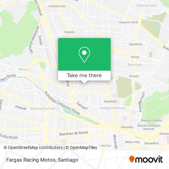Fargas Racing Motos map