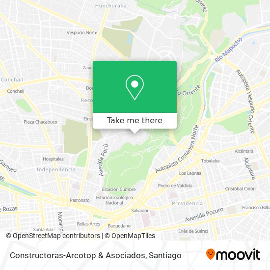 Mapa de Constructoras-Arcotop & Asociados