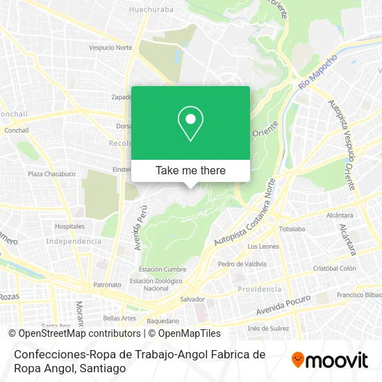 Confecciones-Ropa de Trabajo-Angol Fabrica de Ropa Angol map
