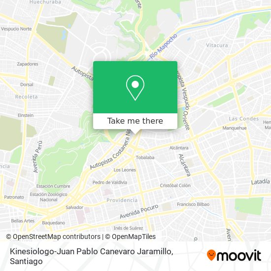 Mapa de Kinesiologo-Juan Pablo Canevaro Jaramillo