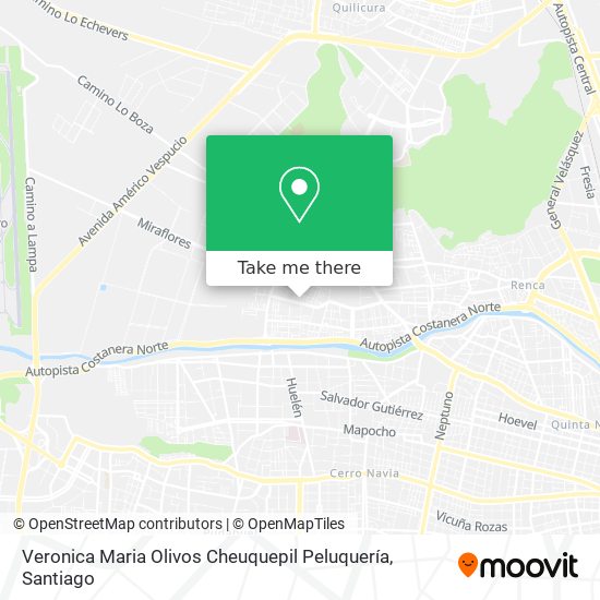 Veronica Maria Olivos Cheuquepil Peluquería map