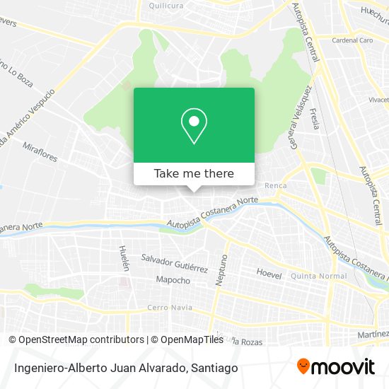 Ingeniero-Alberto Juan Alvarado map