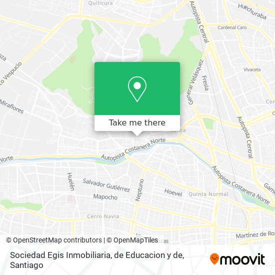 Sociedad Egis Inmobiliaria, de Educacion y de map