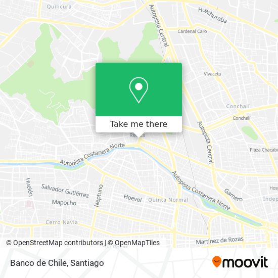 Banco de Chile map