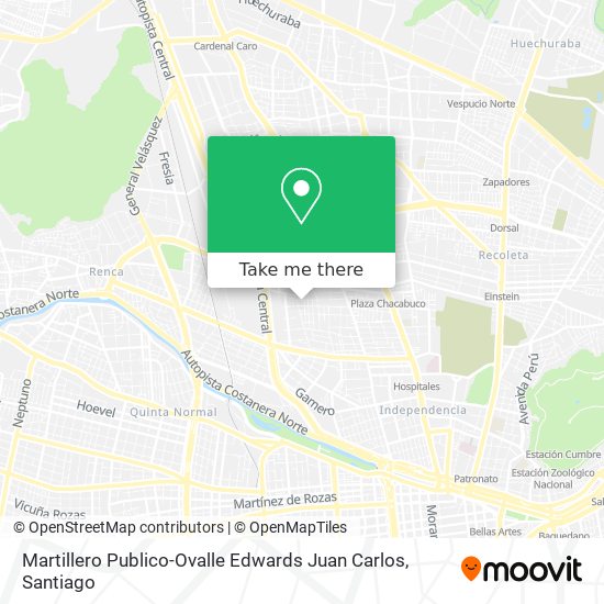 Martillero Publico-Ovalle Edwards Juan Carlos map