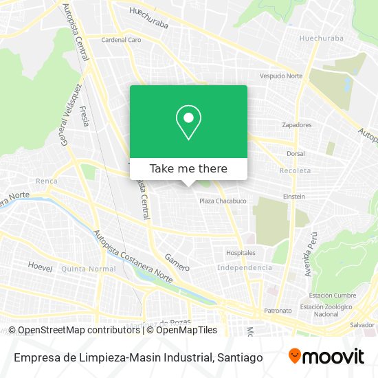 Empresa de Limpieza-Masin Industrial map