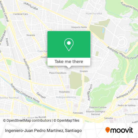 Ingeniero-Juan Pedro Martínez map