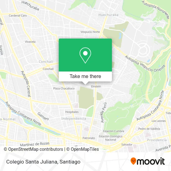 Colegio Santa Juliana map