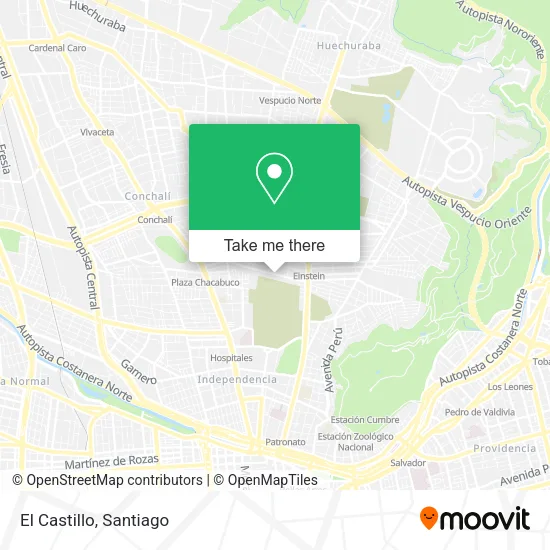 El Castillo map