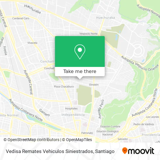 Vedisa Remates Vehiculos Siniestrados map