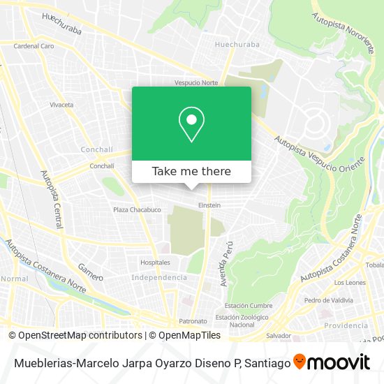Mueblerias-Marcelo Jarpa Oyarzo Diseno P map