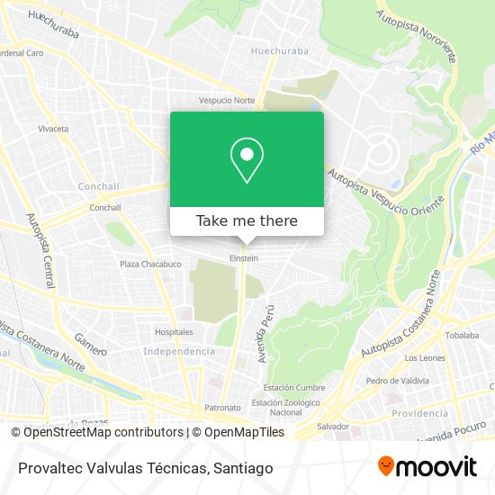 Provaltec Valvulas Técnicas map