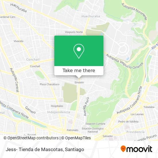 Jess- Tienda de Mascotas map