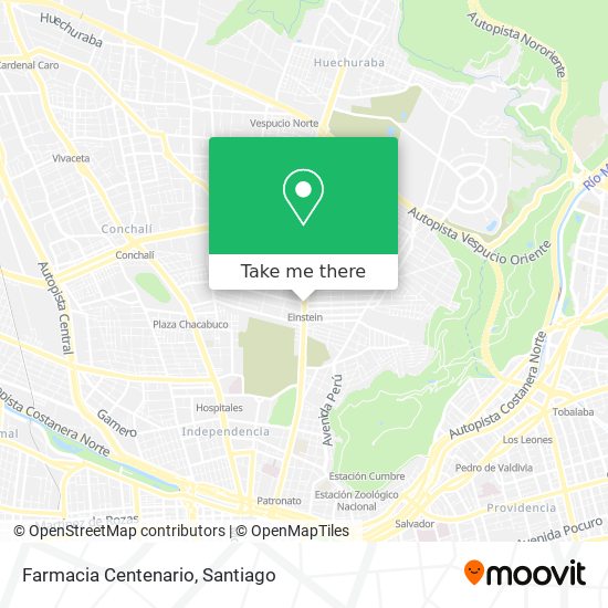Farmacia Centenario map