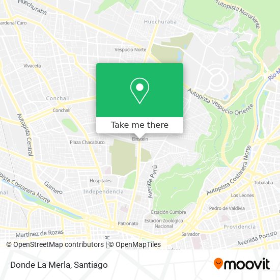 Donde La Merla map