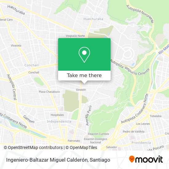 Ingeniero-Baltazar Miguel Calderón map