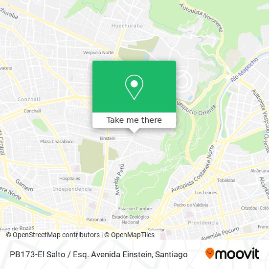 PB173-El Salto / Esq. Avenida Einstein map