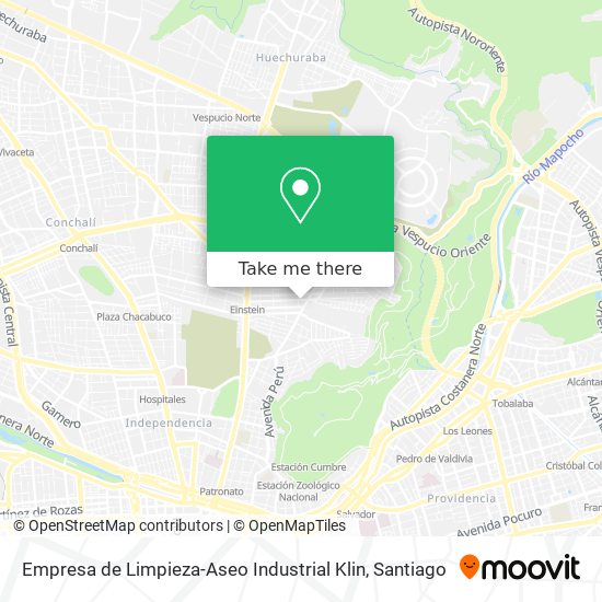 Empresa de Limpieza-Aseo Industrial Klin map