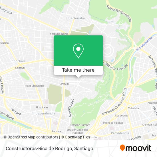 Constructoras-Ricalde Rodrigo map