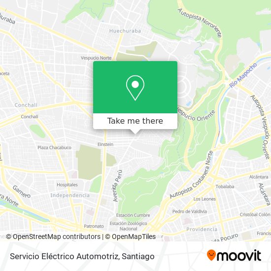 Servicio Eléctrico Automotriz map