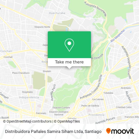 Distribuidora Pañales Samira Siham Ltda map