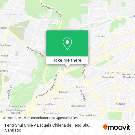 Feng Shui Chile y Escuela Chilena de Feng Shui map