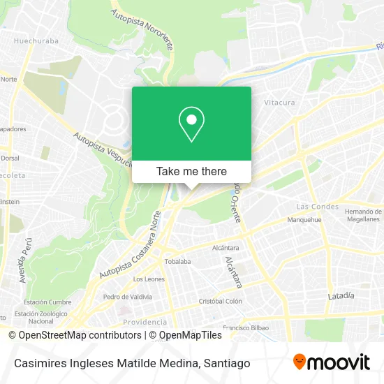 Casimires Ingleses Matilde Medina map