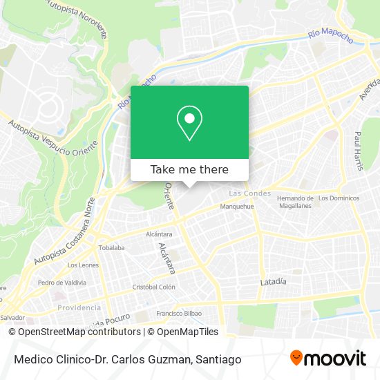 Mapa de Medico Clinico-Dr. Carlos Guzman