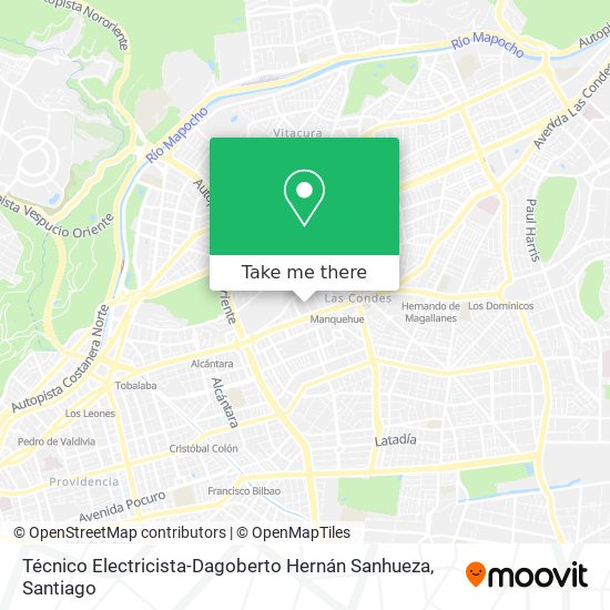 Técnico Electricista-Dagoberto Hernán Sanhueza map