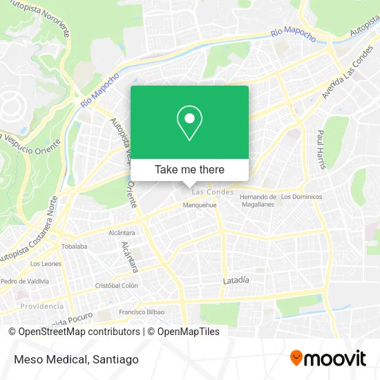 Meso Medical map