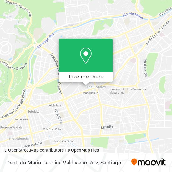 Mapa de Dentista-Maria Carolina Valdivieso Ruiz