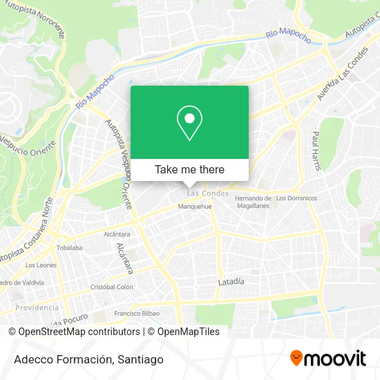 Adecco Formación map