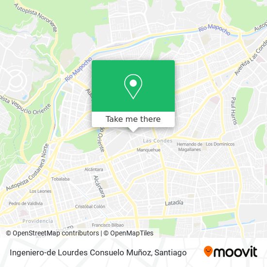 Ingeniero-de Lourdes Consuelo Muñoz map