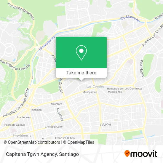 Capitana Tgwh Agency map