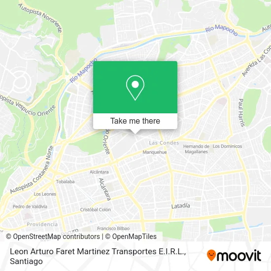Leon Arturo Faret Martinez Transportes E.I.R.L. map