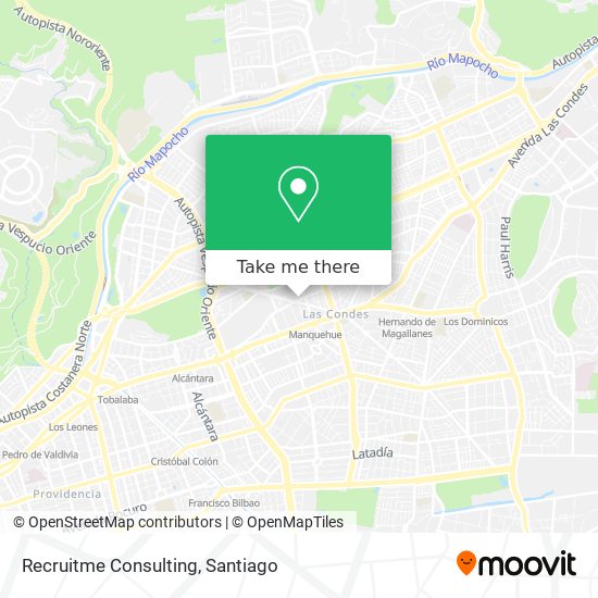 Recruitme Consulting map