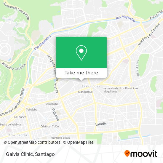 Galvis Clinic map