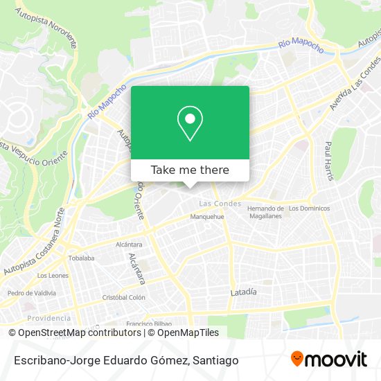 Escribano-Jorge Eduardo Gómez map